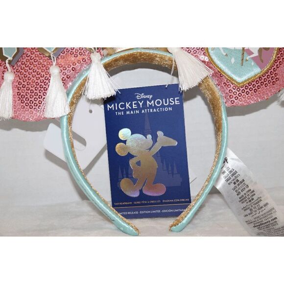 Disney The Main Attraction Minnie Ear Prince Charming Regal Carrousel Limited Re main image 10